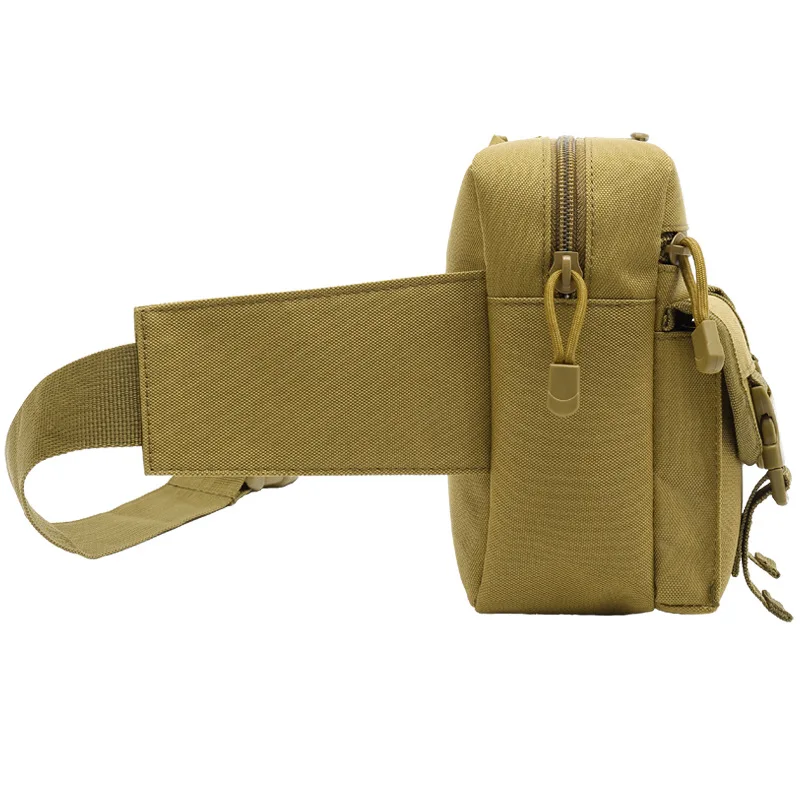 Tactical Men Waist Pack Nylon Hiking Water Bottle Phone Pouch Outdoor Sports Hunting Climbing Camping Belt Bag