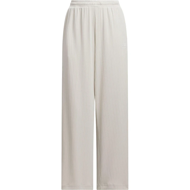 Oryginalne damskie spodnie sportowe Adidas z trzema paskami, dzianinowe, luźne, codzienne, model KB8949