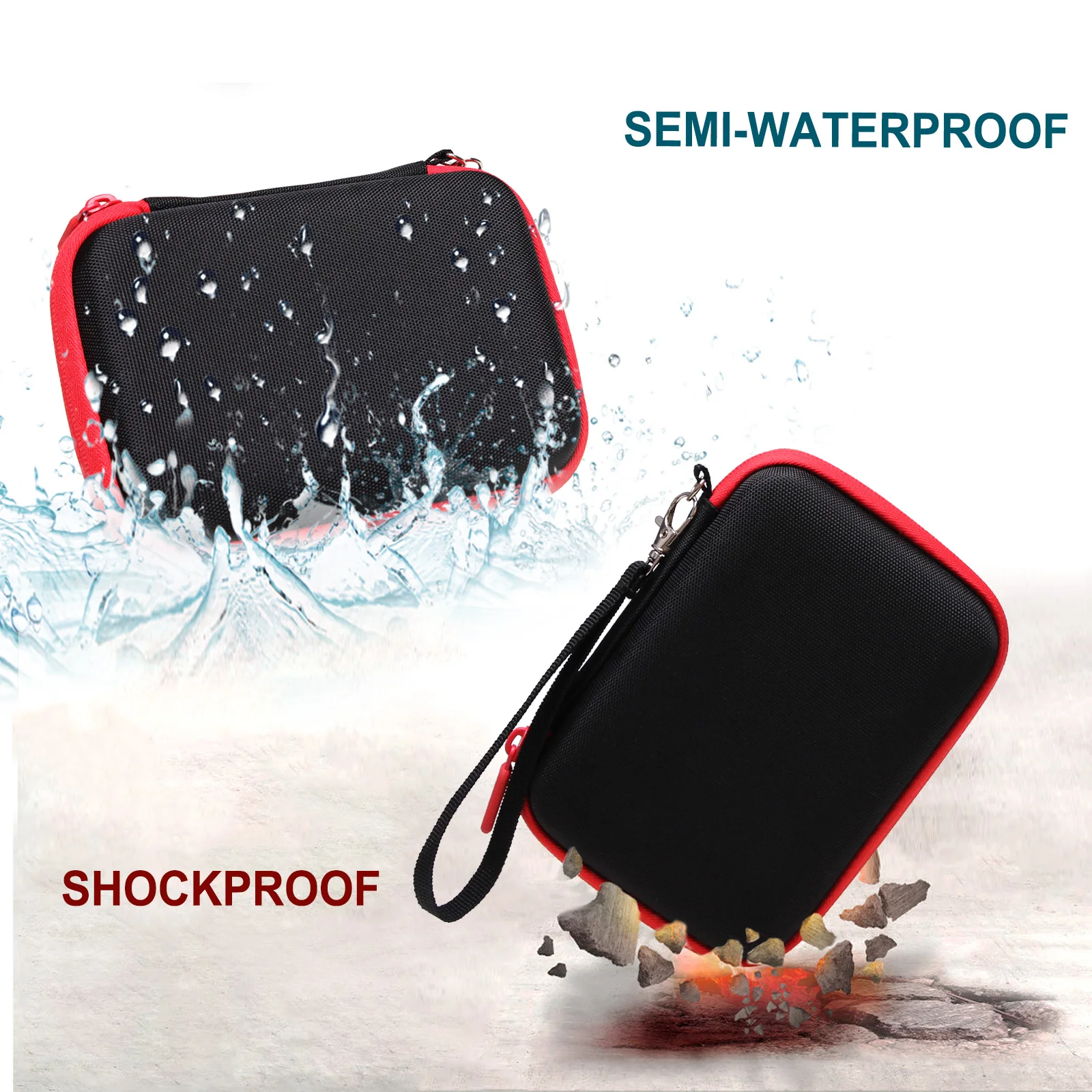 حافظة واجهة الصوت لـ Focusrite Scarlett Solo 3rd Gen حقيبة حمل للتخزين لملحقات الماسح الضوئي WiFi (حقيبة فقط)