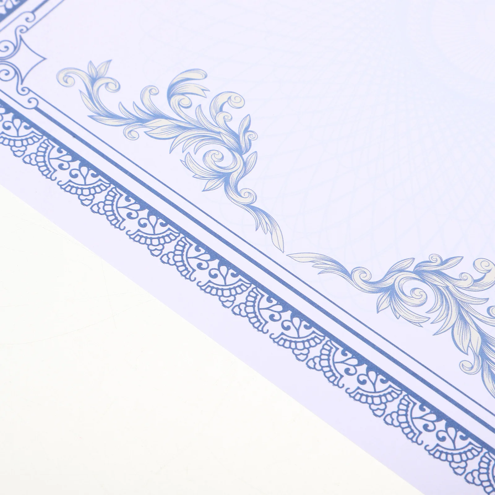 50 قطعة من ورق الدبلوم الفارغ بتصميم متعدد الاستخدامات لقدرات الطباعة لمنظمي الأعمال المدرسية