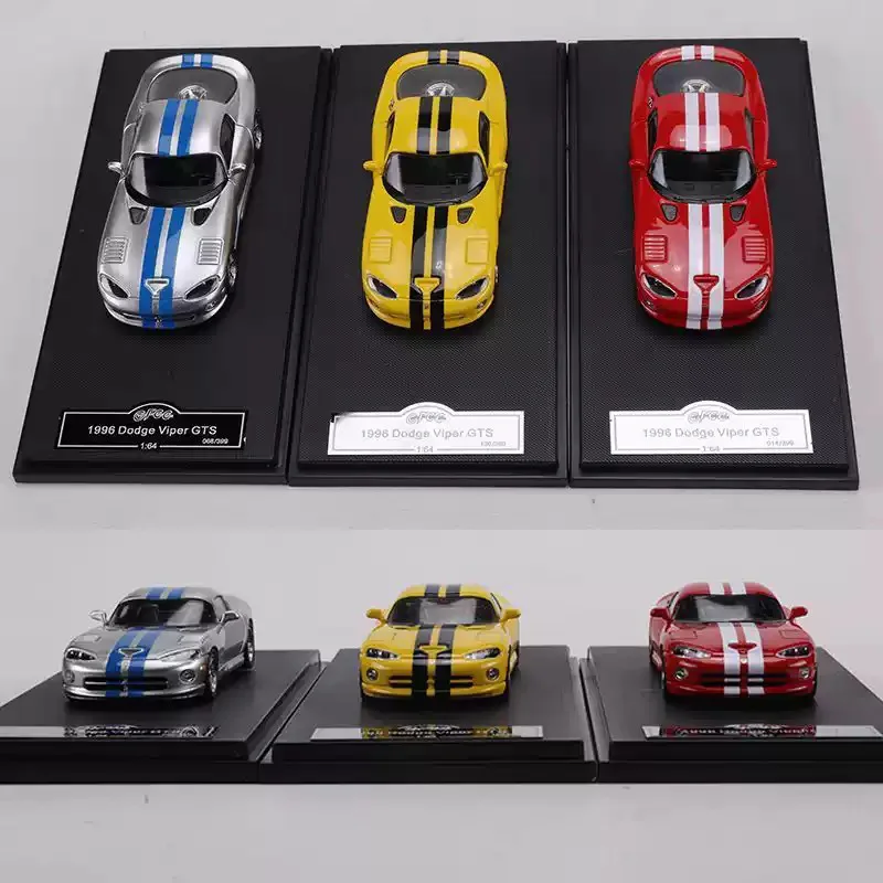 

GFCC 1/64 1996 Viper GTS Classic Vintage Car Alloy Model Classic Adult Souvenir Gift Decorations Static Display