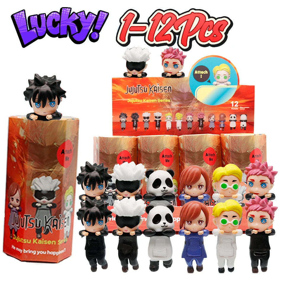 

Anime Jujutsu Kaisen Gojo Satoru Itadori Yuji Action Figures lie prone Doll PVC Model Collection Desktop Ornament Decoration Toy