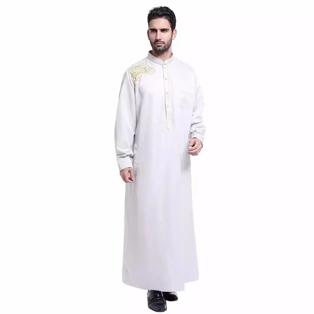 Abaya Herren-Kleidung für muslimische Roben im neuen Stil, Dubai, Pakistan, muslimische Roben aus dem Nahen Osten, Saudi-Arabien, muslimischer Naher Osten