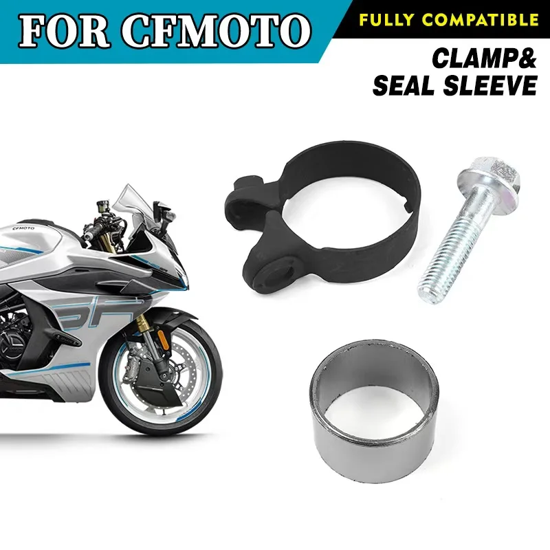 

FOR CFMOTO Clamp& Seal Sleeve 450SR CF400-6 SR450 450 SR Motorcycle Accessories Original Parts