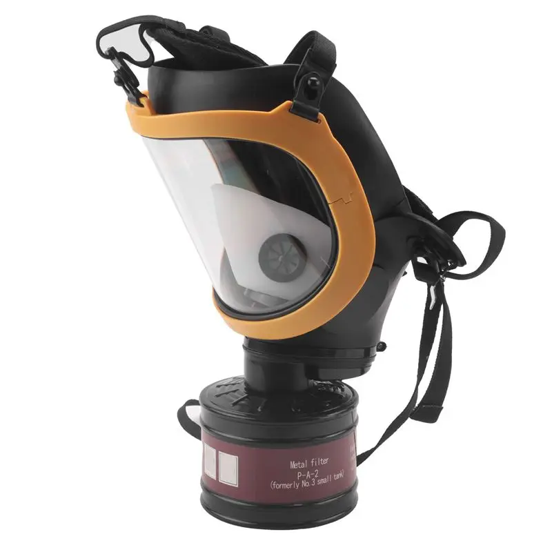 ABVO-Gas Mask Full Face Mask Chemical Radioactive Contamination Chemical Biological Self-Priming