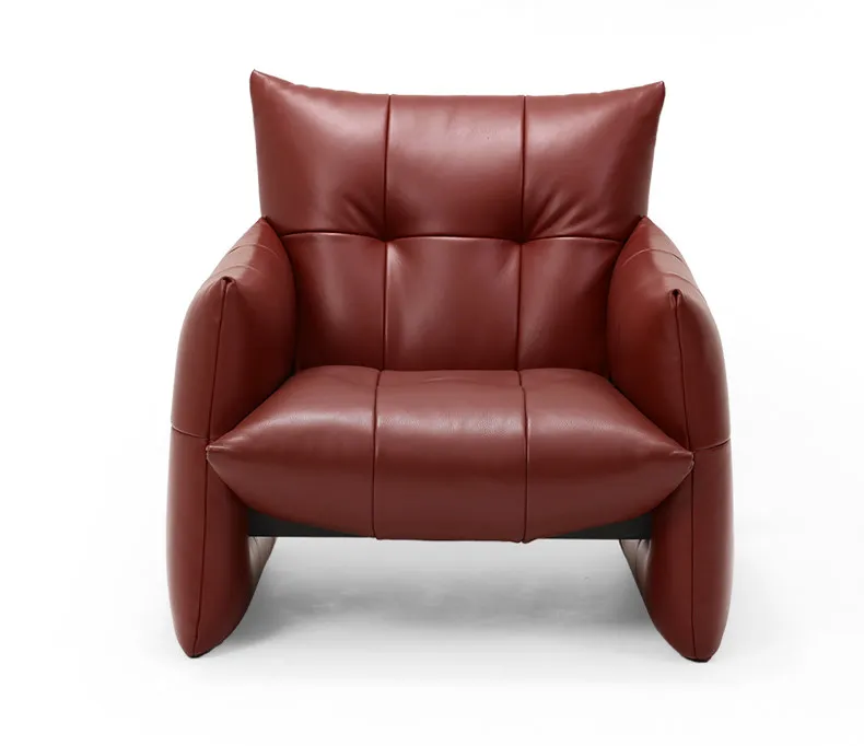 Lounge-Sessel Schlafzimmer Roter Einzelstuhl