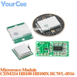 HB100 Microwave Doppler Radar Wireless Module DC 5V Microwave Motion Detector Sensor Module For Ardunio 10.525GHz RCWL-0516 24G