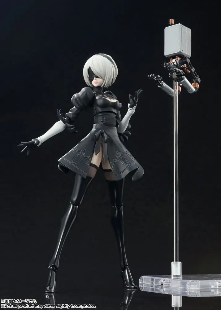 in stock Bandai SHF S.H.Figuarts NieR : Automata Ver1.1a 2B 9S Action Figure Toy Model Gift