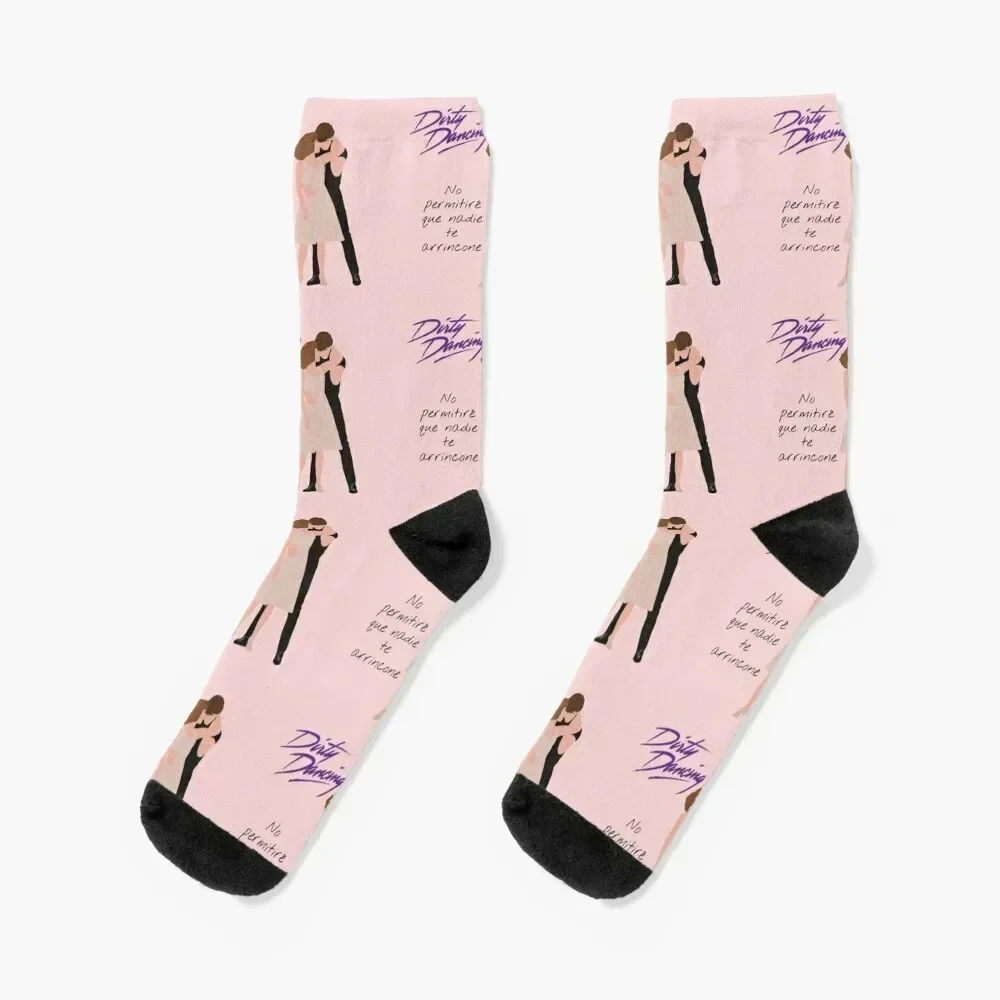 

Dirty dancing Socks compression new year Antiskid soccer Stockings man Socks Man Women's