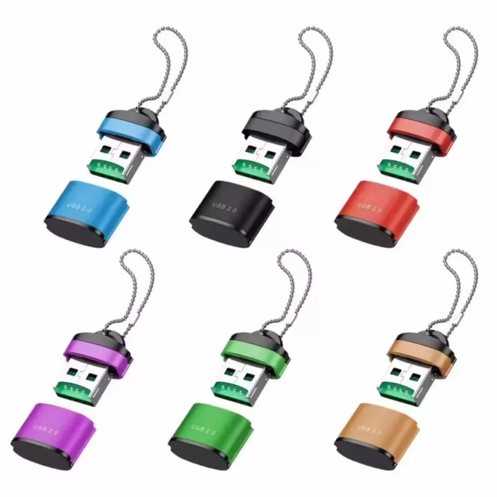 Mini USB Micro USB 2.0 Hochgeschwindigkeitsadapter SD/TF Speicherkartenleser für Computer Desktop Laptop Notebooks Patronenzubehör