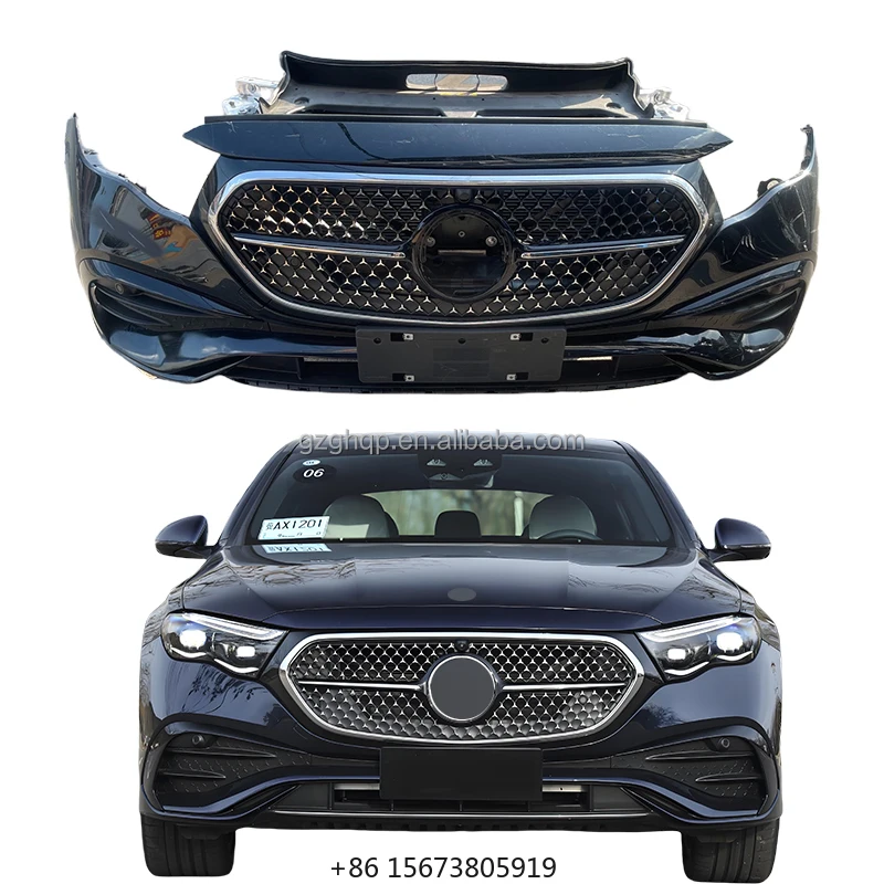 

Original Car Front Nozzle Assembly Bumper Headlight Suitable for E-Class W214 E200 E260 E300 Bumper 2024-2025