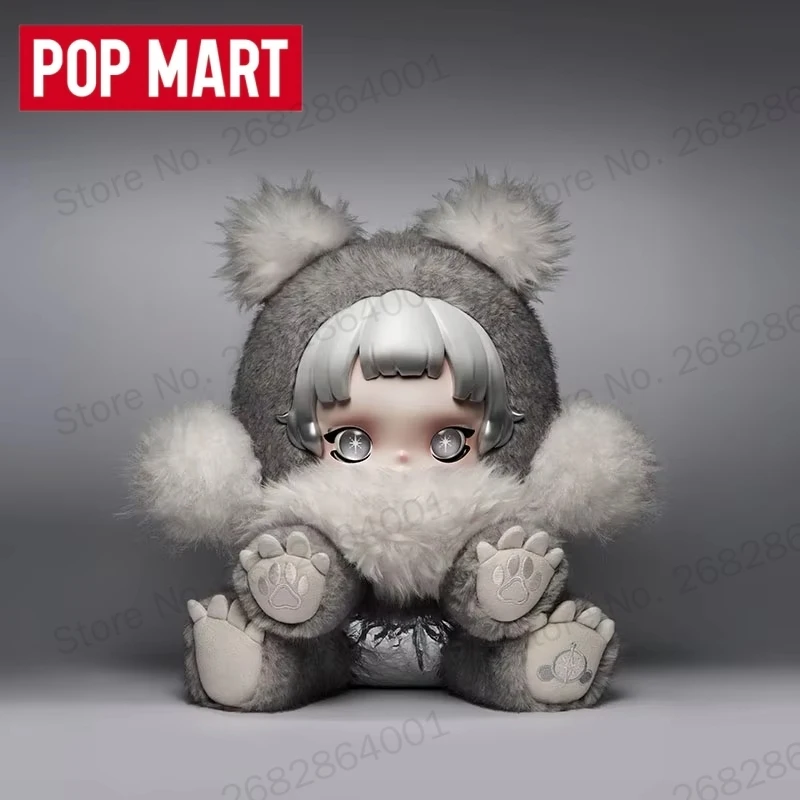 

New POP MART SKULLPANDA Punk Panda Series Blind Box Vinyl Doll Stylish Figurine Trend Art Premium Desktop Collection Hobby Gift