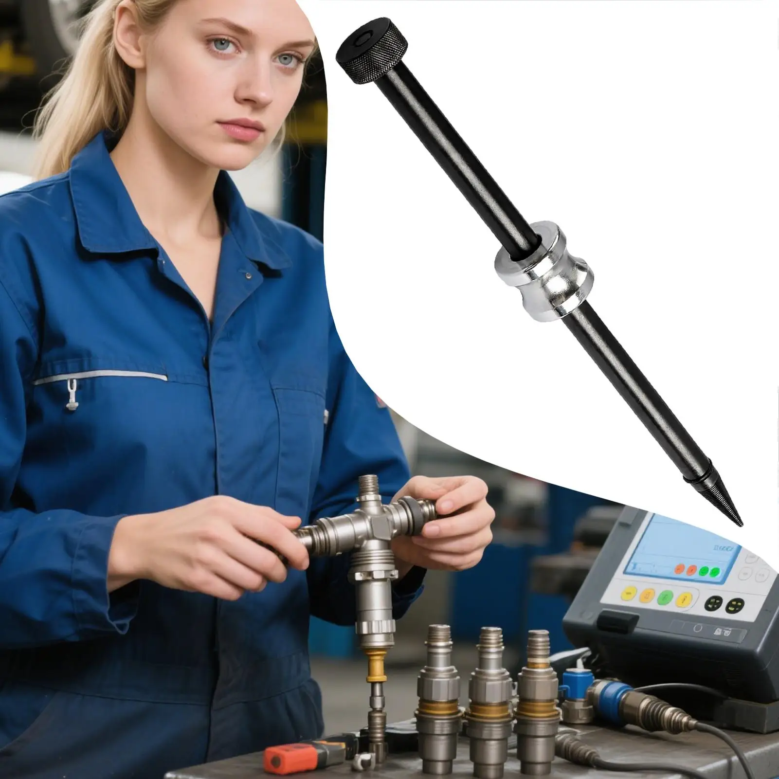 

Fuel Injector Puller Air Vibration Injector Cars Disassembly Tools For Removing And Replacing Injector Sealing Rings