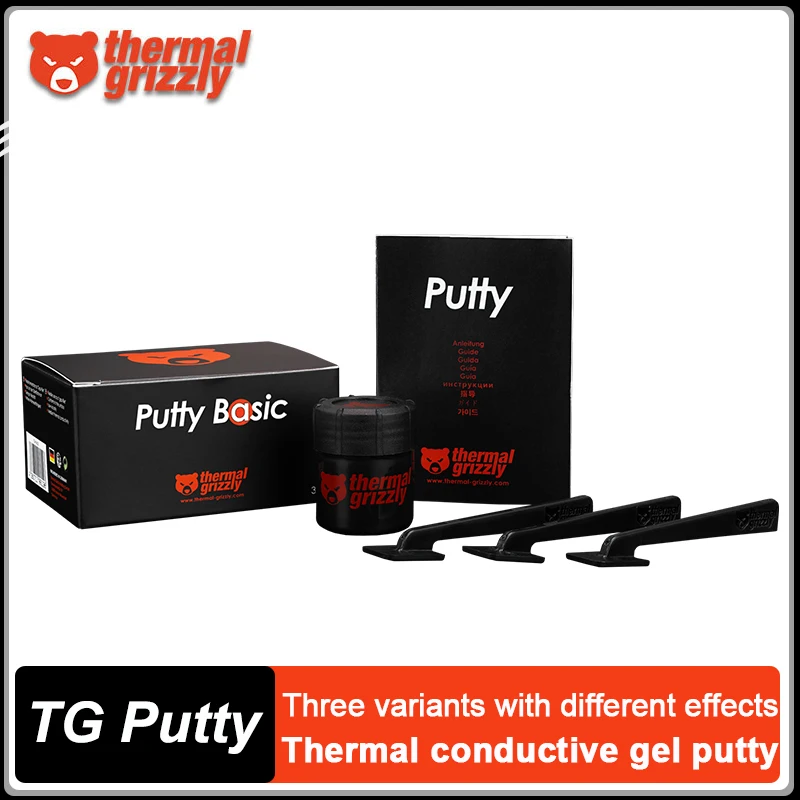 Thermal Grizzly TG Putty Thermal Paste CPU Graphics Card Heat Dissipation Heat Conduction Gel Thermal Conductive Putty
