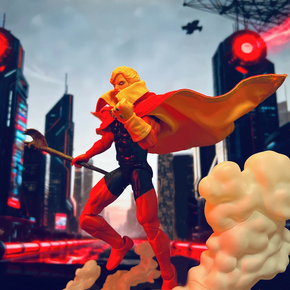 اليدوية 1/12 مقياس الذكور الجندي الكلاسيكية أنيمي شخصية ML Warlock آدم عباءة الملابس والاكسسوارات ل 6in عمل الشكل الجسم