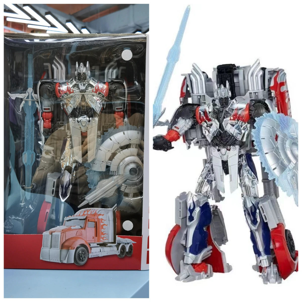 

Новая серия Transformation Studio Platinum Edition OP Silver Knight Sword of Judgment Transformed Toy Robot Model Collection Gift