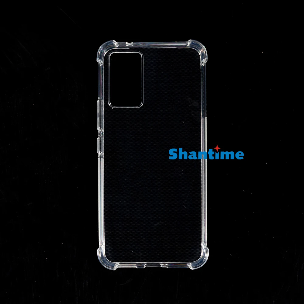 Designed for Vivo V21 V2066 Case Crystal Clear, Non-Yellowing Military-Grade Drop Protection Slim Shockproof Cover