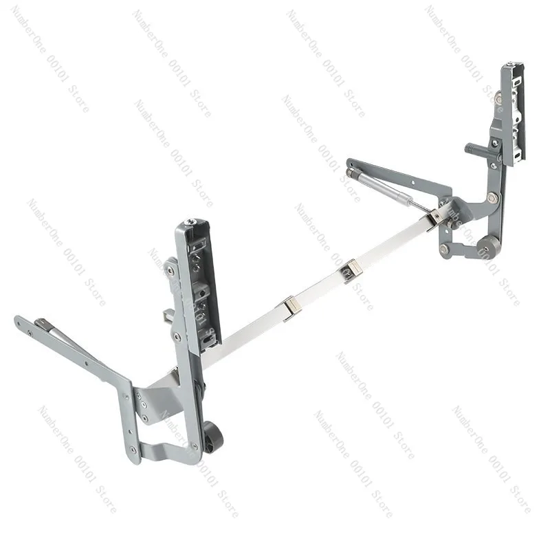 Cabinet Flip-lift Sliding Door Hydraulic Support Rod, Vertical Rise Air Pressure Bracket, Elevating Door Hardware Accessory