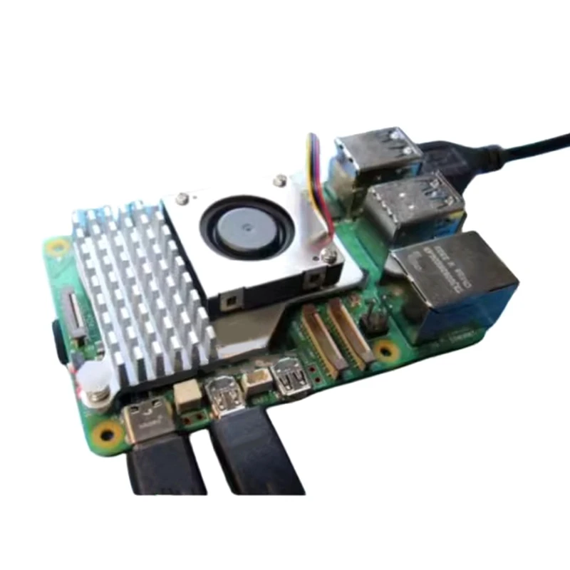 2 Sets For Raspberry Pi 5 Active Cooler With Fan For Efficient Heat Dissipation-AT64