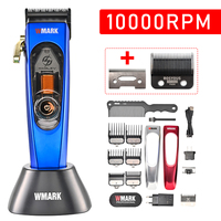 WMARK NG-9004 10000 RPM Maglev Motor Professional Hair Clipper for Men with Base Charger DLC Hair Cutting Machine Hair Trimmer