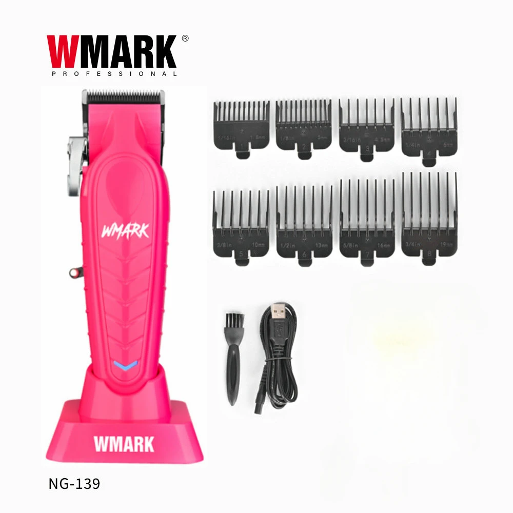 New WMARK NG-139 Hair Detail Trimmer, Hair Clipper Electric Hair Cutting, DLC Powder Metallurgy Blade, 385 Double Ball Motor