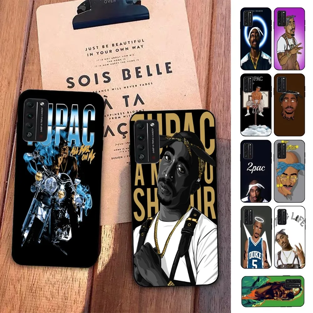 Hip Hop Singer T-Tupac Retro Phone Case For Huawei Honor 10 Lite 9 20 7A 9X 30 50 60 70 Pro Plus Soft Silicone Cover