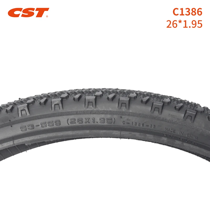 CST mountain bicycle tire 26*1.95 Off-road MTB bike tires 53-559 26inch bicicleta Wear resistant tyres C1386