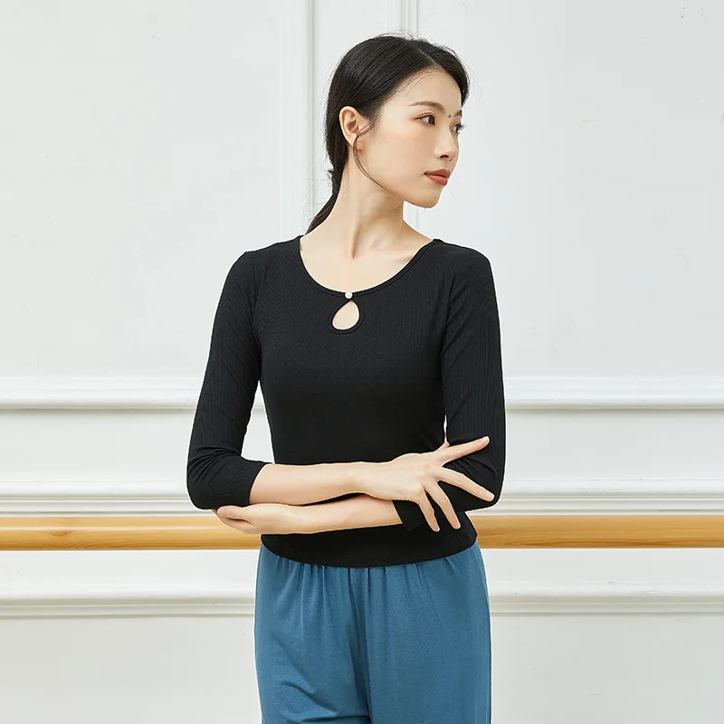 モダンダンス練習服トップス女性の体中華古典舞踊衣装大人服