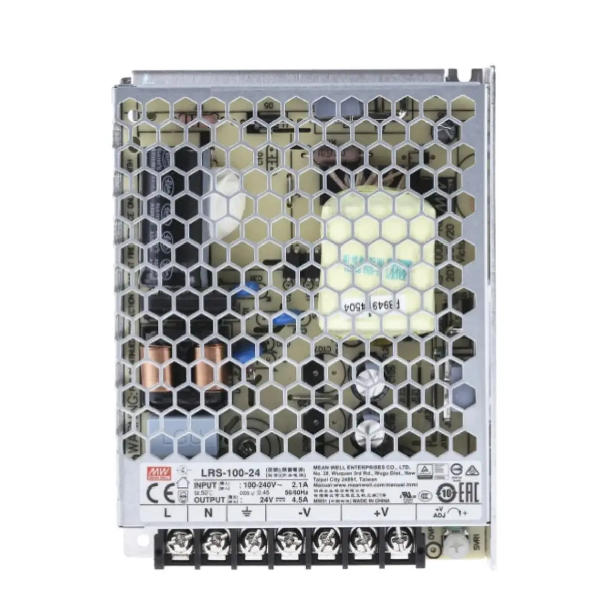 

LRS-100-24 AC-DC Single output enclosed power supply