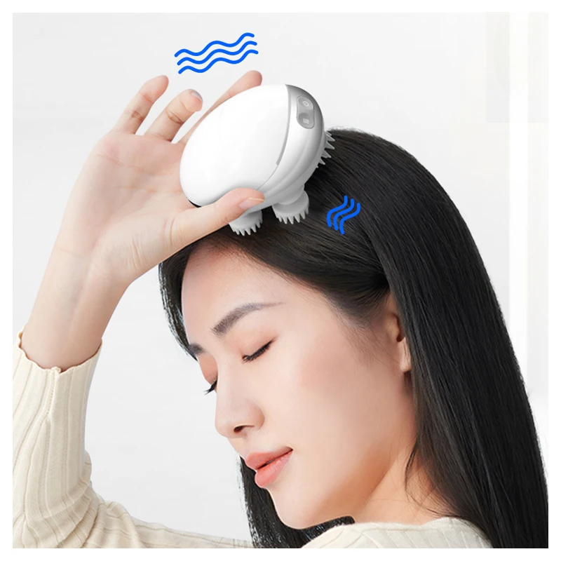 

New Product Mini Electric Vibration Massager Head Scalp Charging Automatic Head Massager Machine