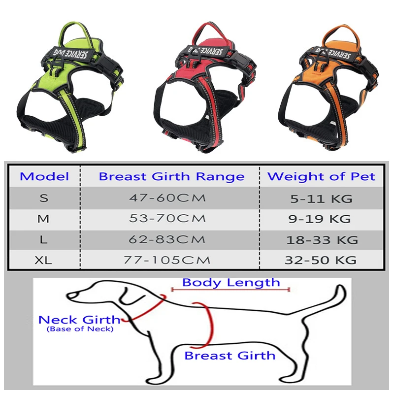 New Reflective Dog Harness Leash Adjustable Mesh Pet Collar Chest Strap Leash Harnesses With Traction Rope Pet Accessories