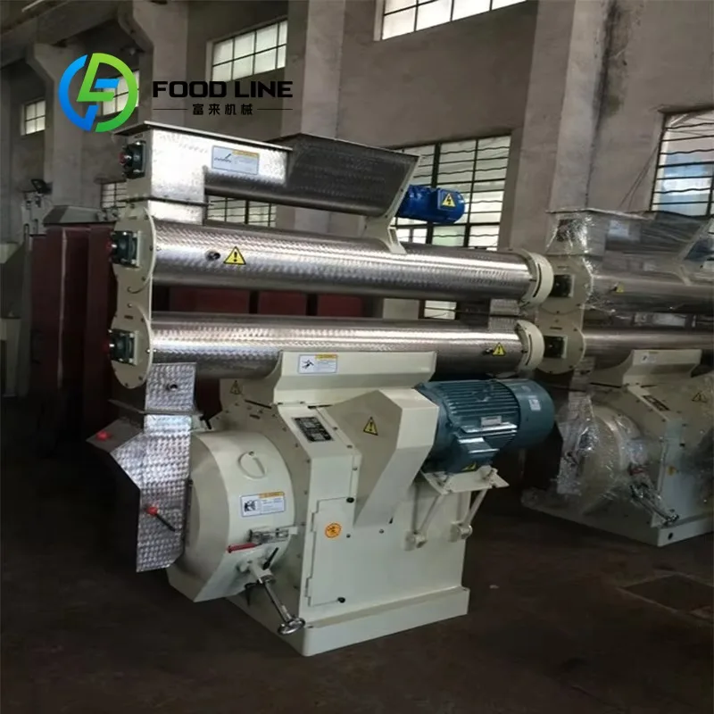 Customized Multifunctional Animal Feed Pellet Production Line Pelletizer For Cattle Sheep Goat Poultry Farm Livestock Feeding