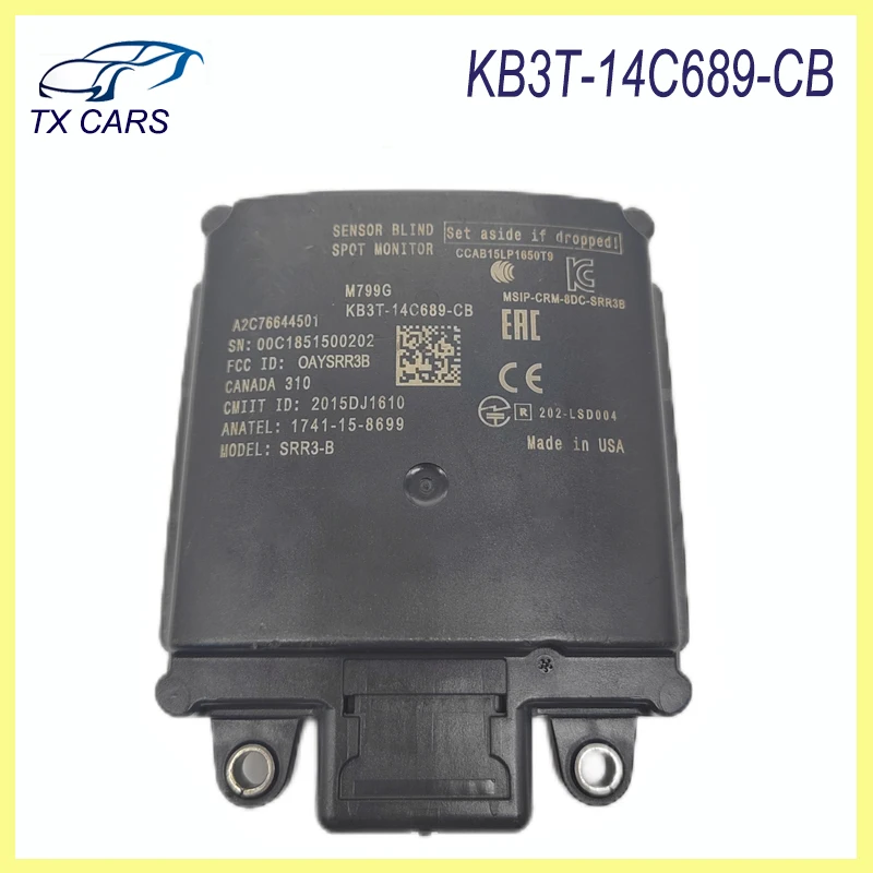 KB3T-14C689-CB Blind Spot Sensor Module Distance sensor Monitor for 2019 FORD RANGER Car Accessories