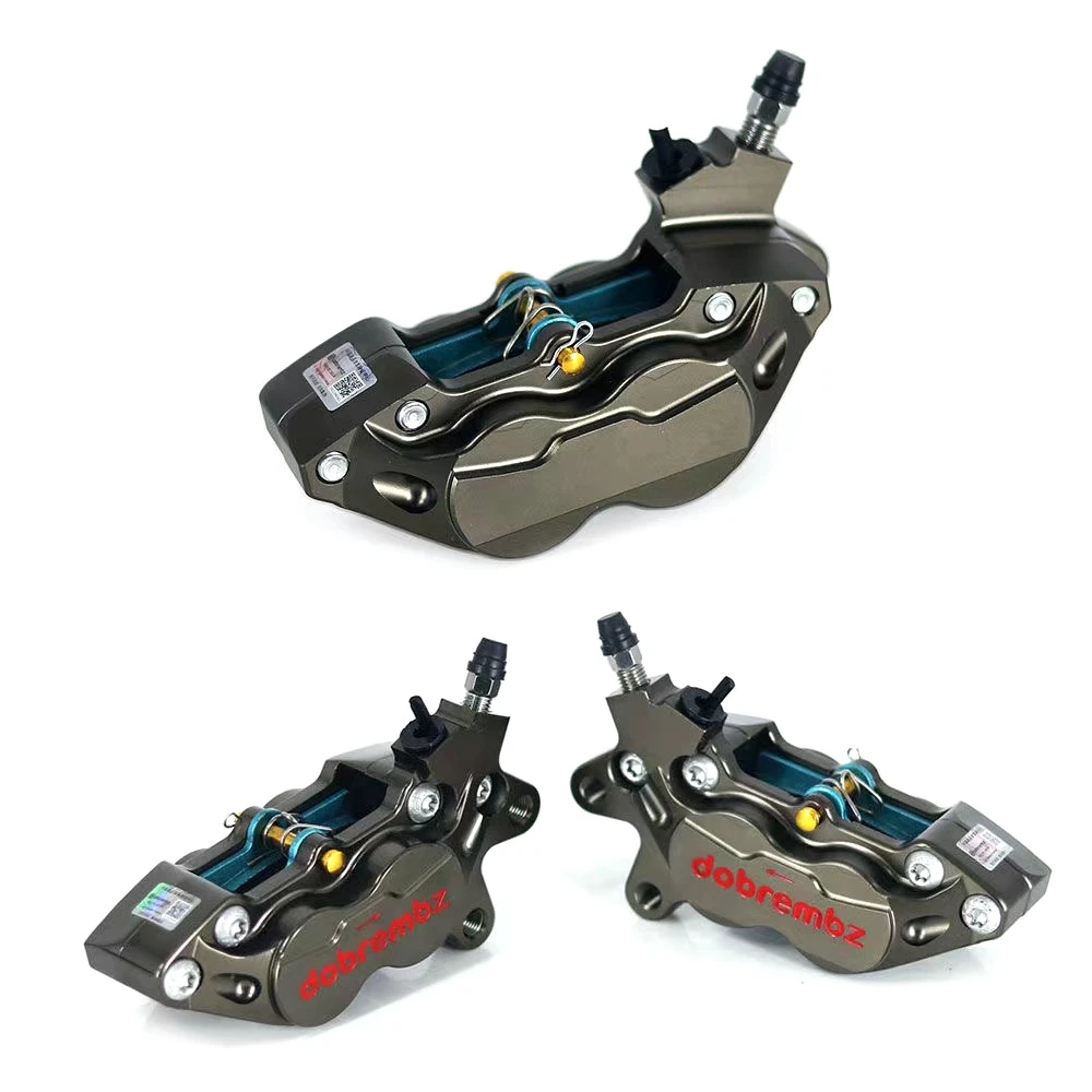Universal Motorcycle CNC Axial Brake Caliper 40mm Mount 4 Piston For Yamaha Honda Kawasaki Suzuki Scooter Dirt Bike Accessories