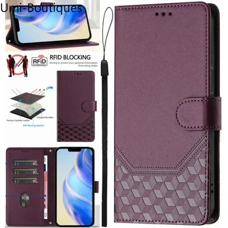 

Роскошный сотовый чехол для ASUS Zenfone 11 12 Ultra ROG Phone 8 9 Pro, кошелек-подставка для хранения карт, защитный чехол для телефона # ЭПБ
