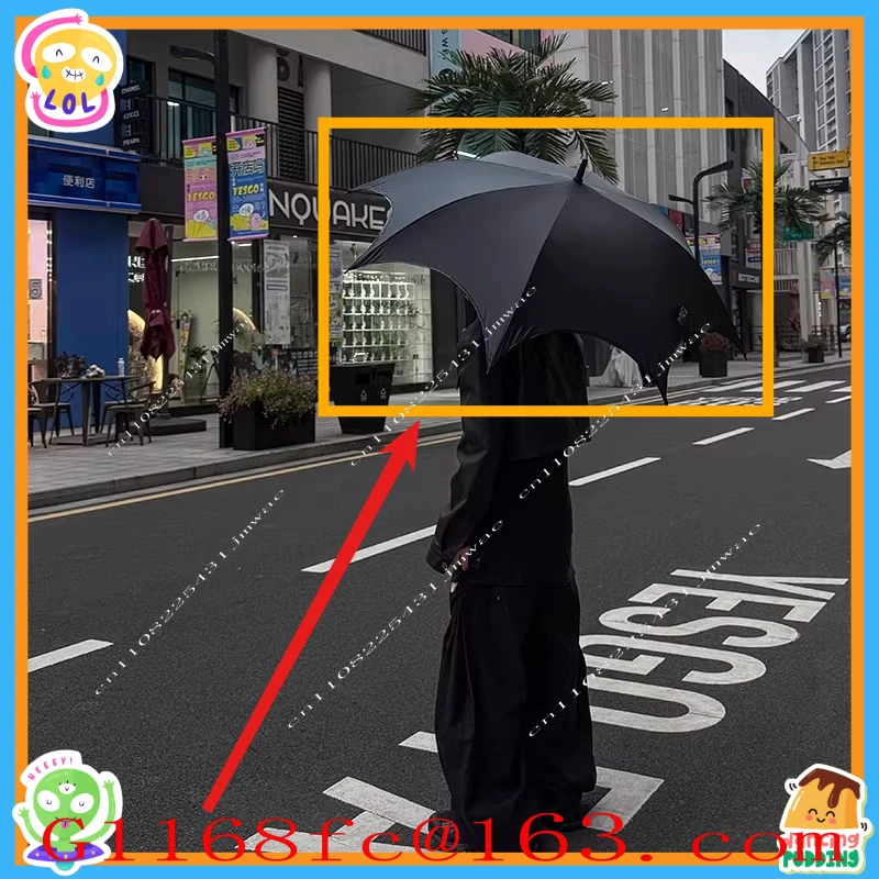 Long-handled Umbrella, Weather and Rain, Dark Umbrella, Automatic Sun Umbrella