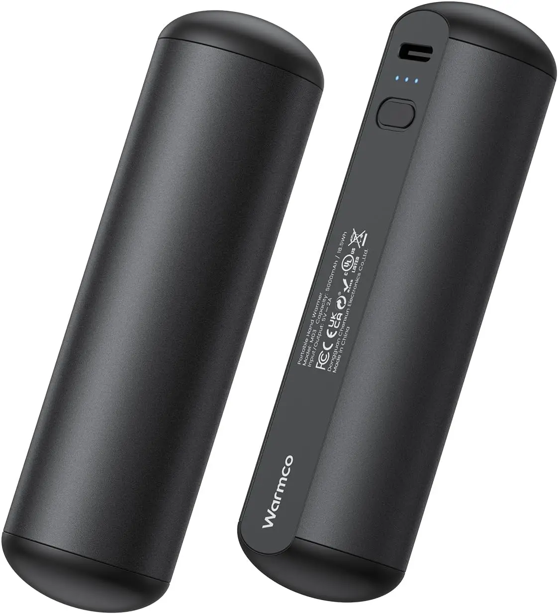 

Rechargeable Hand Warmers 2 Pack, 10000mAh Magnetic USB Heaters, 9Hrs Heat, 3 Temp Settings Up to 136°F