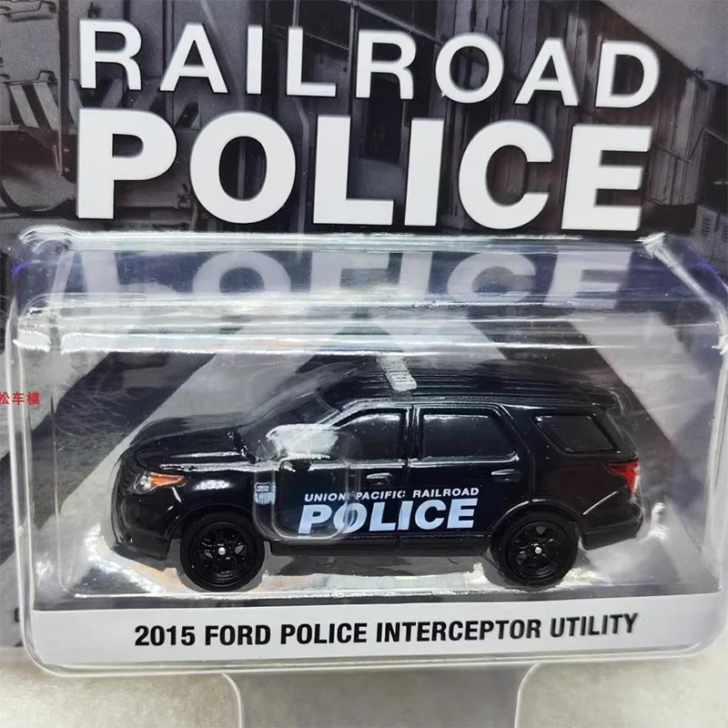 GreenLight Diecast 1:64 Scale 2014/2015 Police Interceptor Utility Alloy Simulation Car Model Holiday Gifts Toys