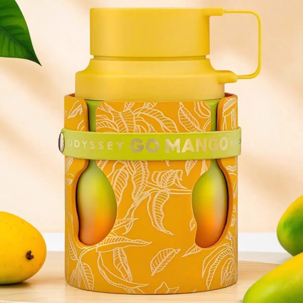 

Armaf Odyssey Go Mango Tropical Series – fruity, woody, amber, vanilla – neutral and long-lasting perfume spray, 3.4oz/100ml