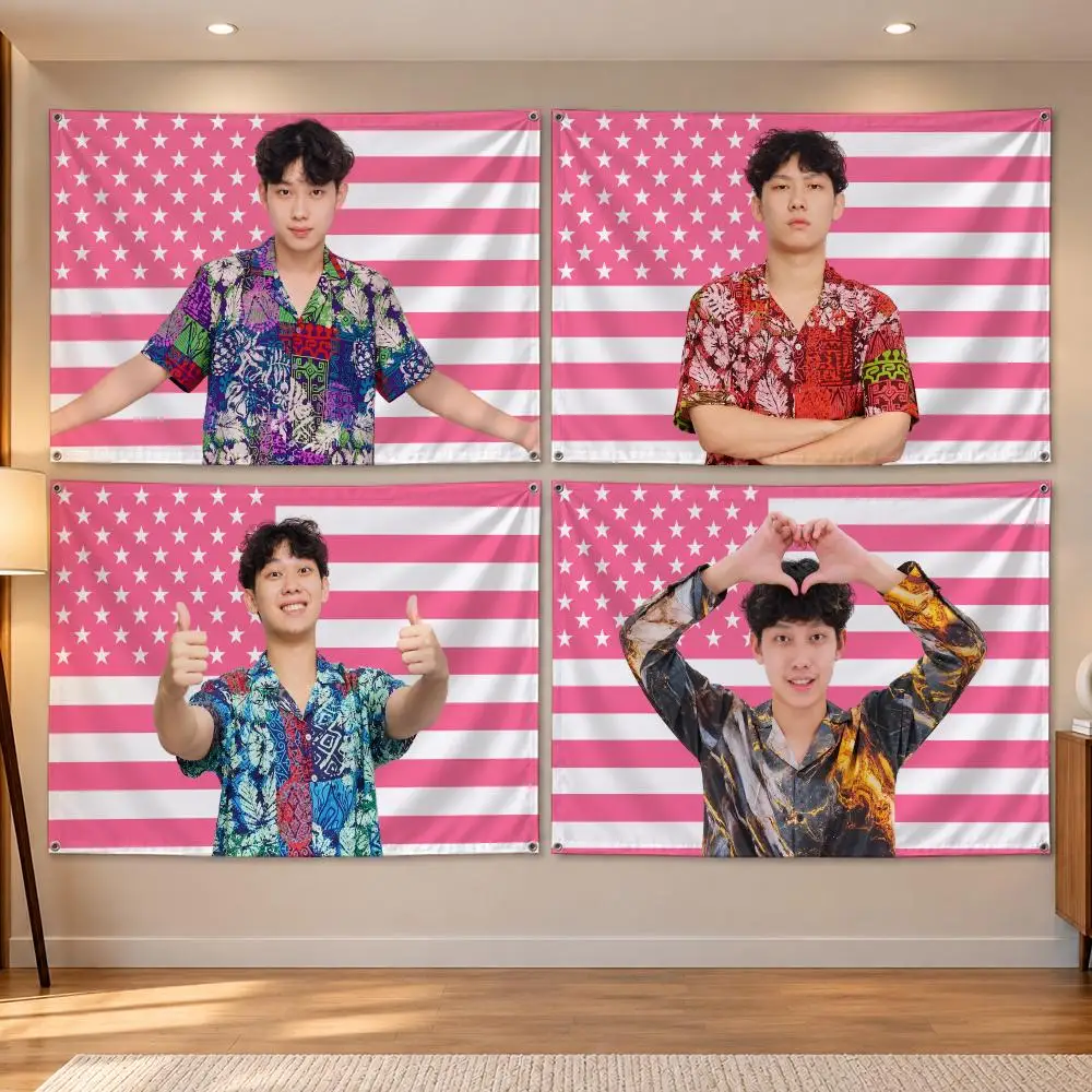 Influencer W-Willie Salim Flags Banner Decor for Bedroom,Garden,Party,Club,Indoor Outdoor, Fan Gift