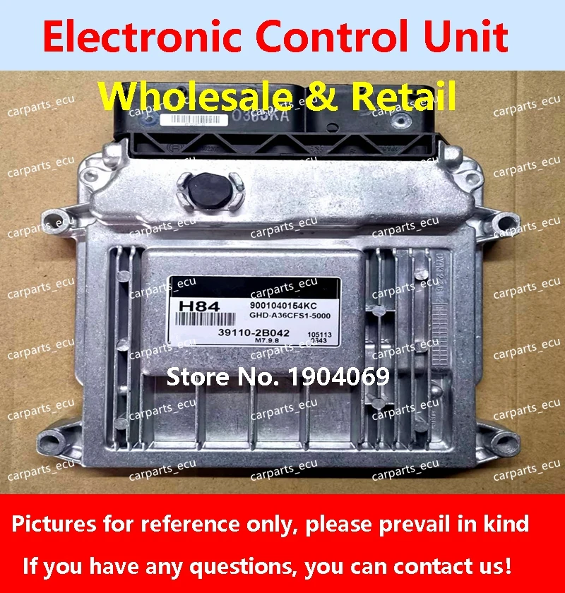 

0289 39110-02JI0 ECU 0380 39110-03256 39110-2B600 для Hyundai Elantra KIA Компьютерная плата двигателя автомобиля/M7.9.8 H84 39110-2B042