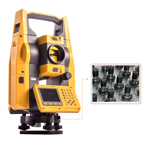 Total Station ZTS-421L10/HTS-521L10 Measuring Instrument, High Brightness Color Screen, Prism Free Measurement of 1000 Meters