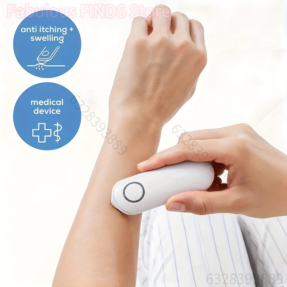 Dispositif �lectrique antiprurigineux pour piq�res de moustiques, Portable, pour l'ext�rieur, soulagement des piq�res de moustiques, stylo antiprurigineux pour enfants et adultes