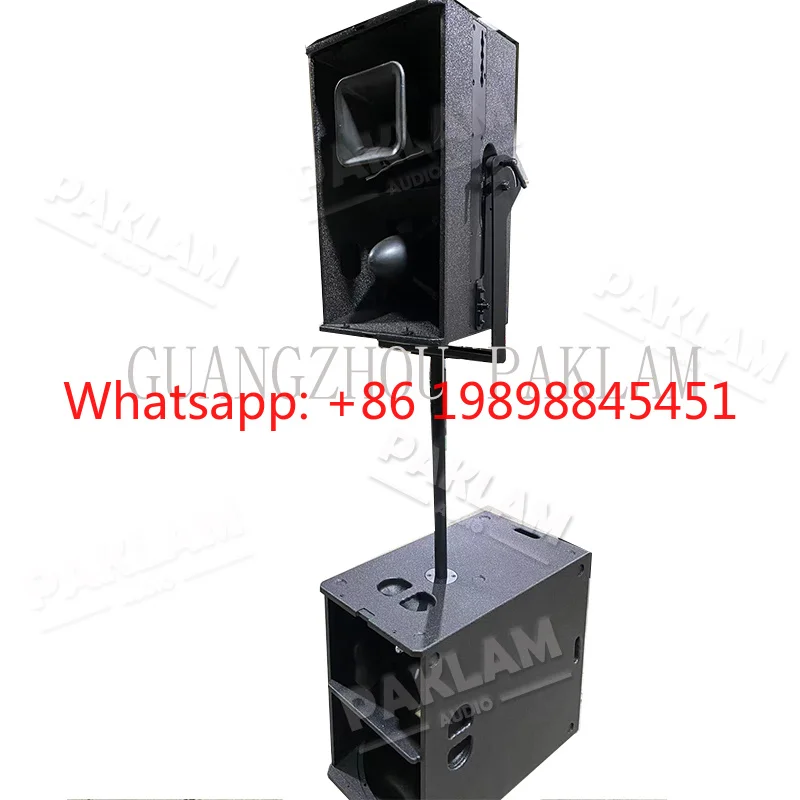with Dual 12 Inch 1000W Full Range Line Array Speakers Dual 15 Inch 2400w Speaker Subwoofer Sound System