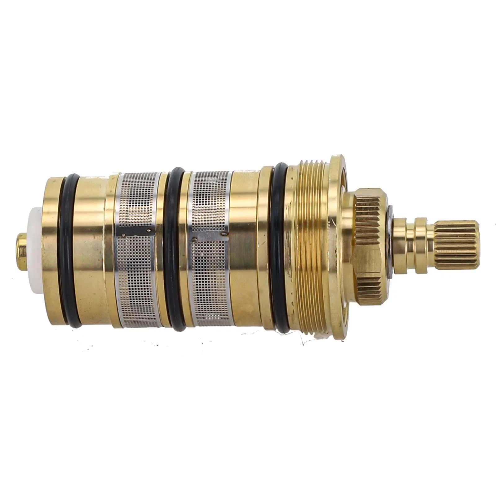Kit de réparation de mitigeur de douche à cartouche thermostatique, noyau de Valve de robinet entièrement en cuivre pour un contrôle de température Stable