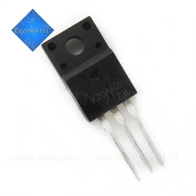 10pcs/lot TK20A60U TK20A60 K20A60U TO-220F 20A 600V In Stock