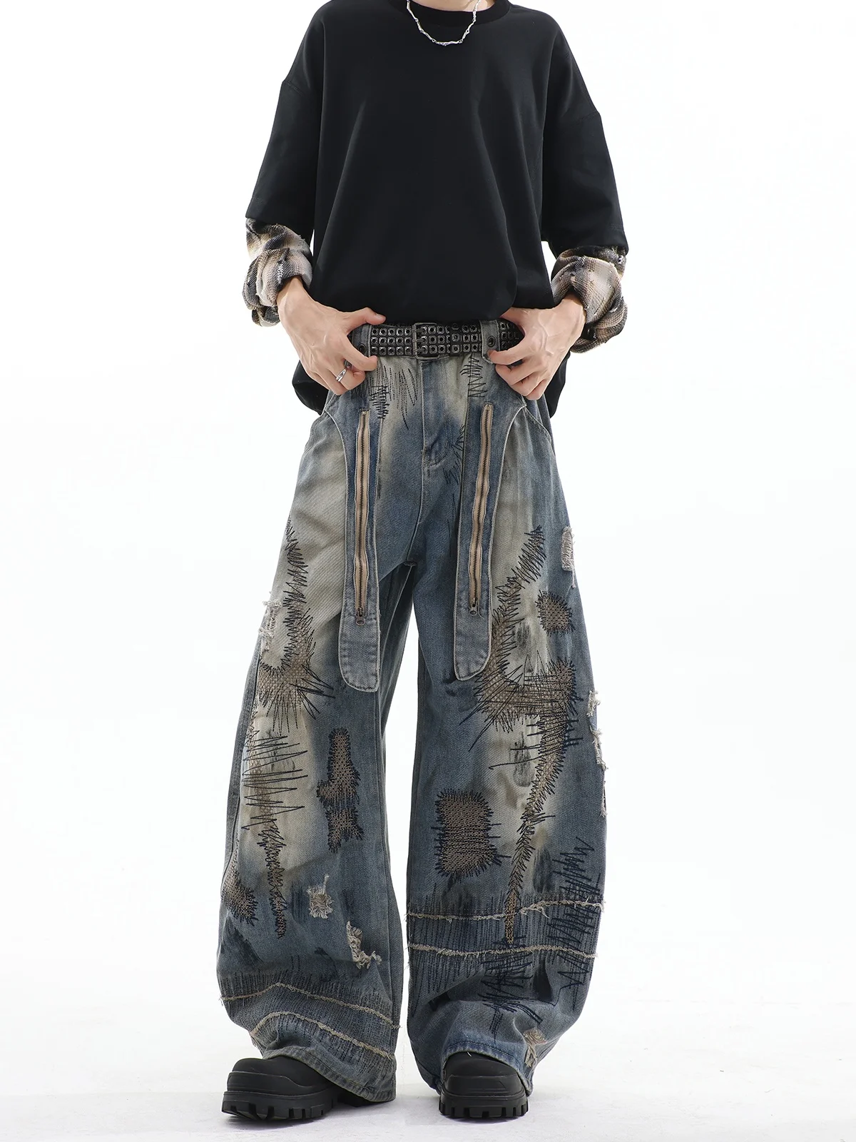 

Повседневные женские джинсы Urban Bottom Sports Line Trafza: модные, красочные, классические, эстетичные, свободного кроя