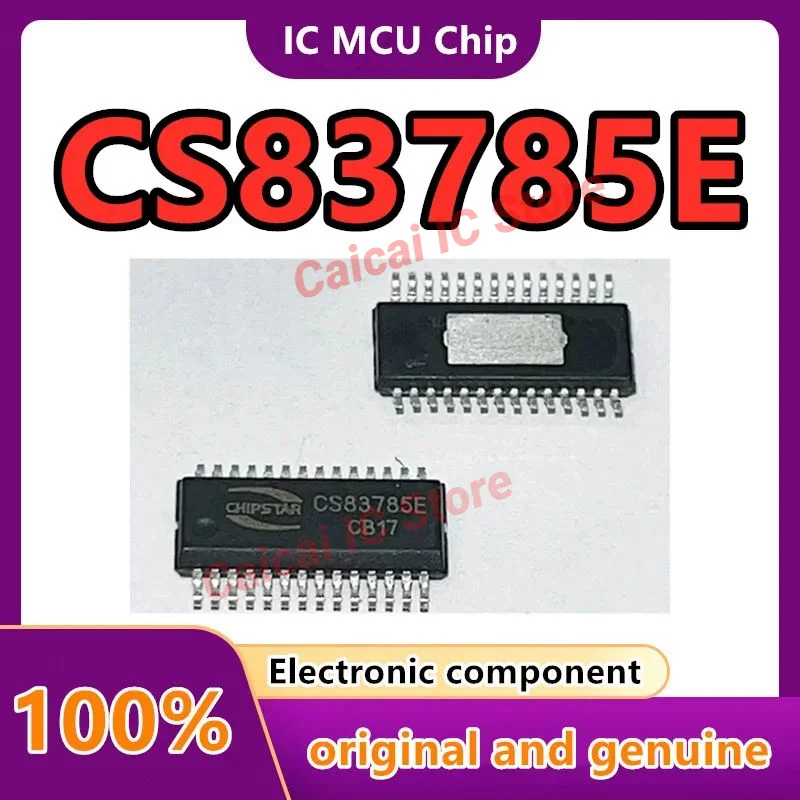 5PCS/LOT CS83785E CS83785 ESSOP28 2x10W Two-channel class d audio power amplifier chip In stock  New original