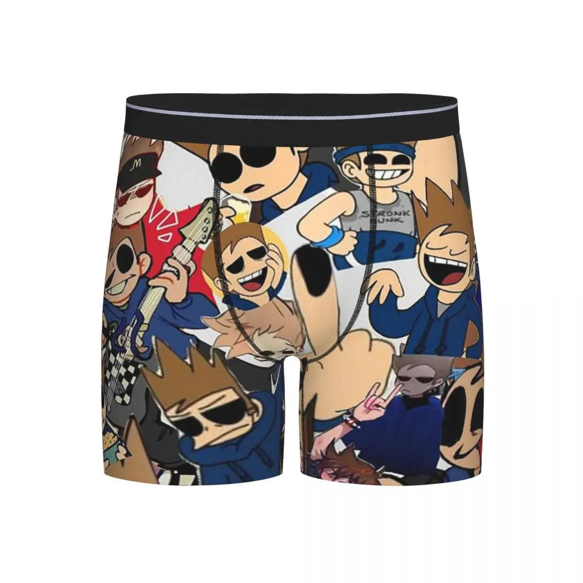 

Long Boxer Underpants Shorts Eddsworld Panties Men Breathable Underwear for Homme Man Boyfriend Gifts