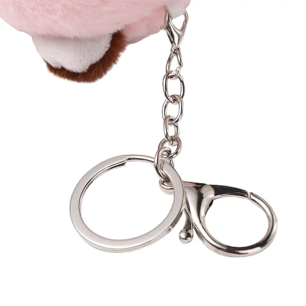 พวงกุญแจตุ๊กตาแรคคูน ของตกแต่งกระเป๋า ของประดับแขวน งานฝีมือประณีต